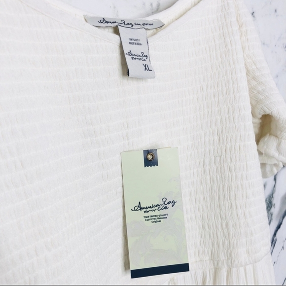 American Rag Cold Shoulder Fit & Flare Dress XL - Picture 4 of 4